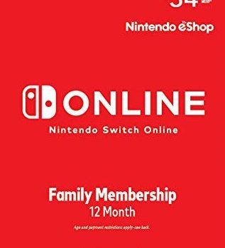 Nintendo Switch Online Family Membership 12 Month - Nintendo Switch [Digital US Code]