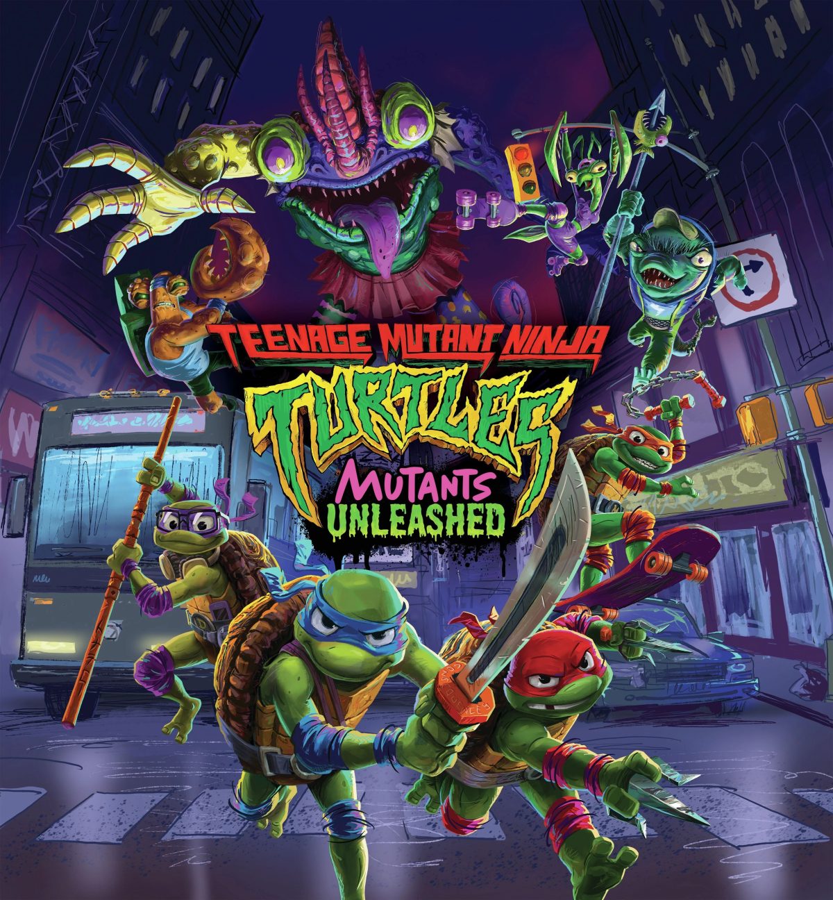 Teenage Mutant Ninja Turtles: Mutants Unleashed - PlayStation